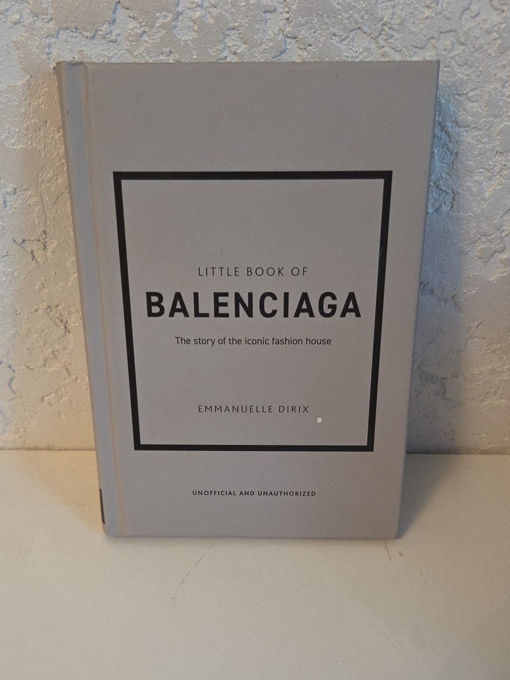 Balenciaga 'Little Book of Balenciaga' Decorative Hardcover - Light Gray